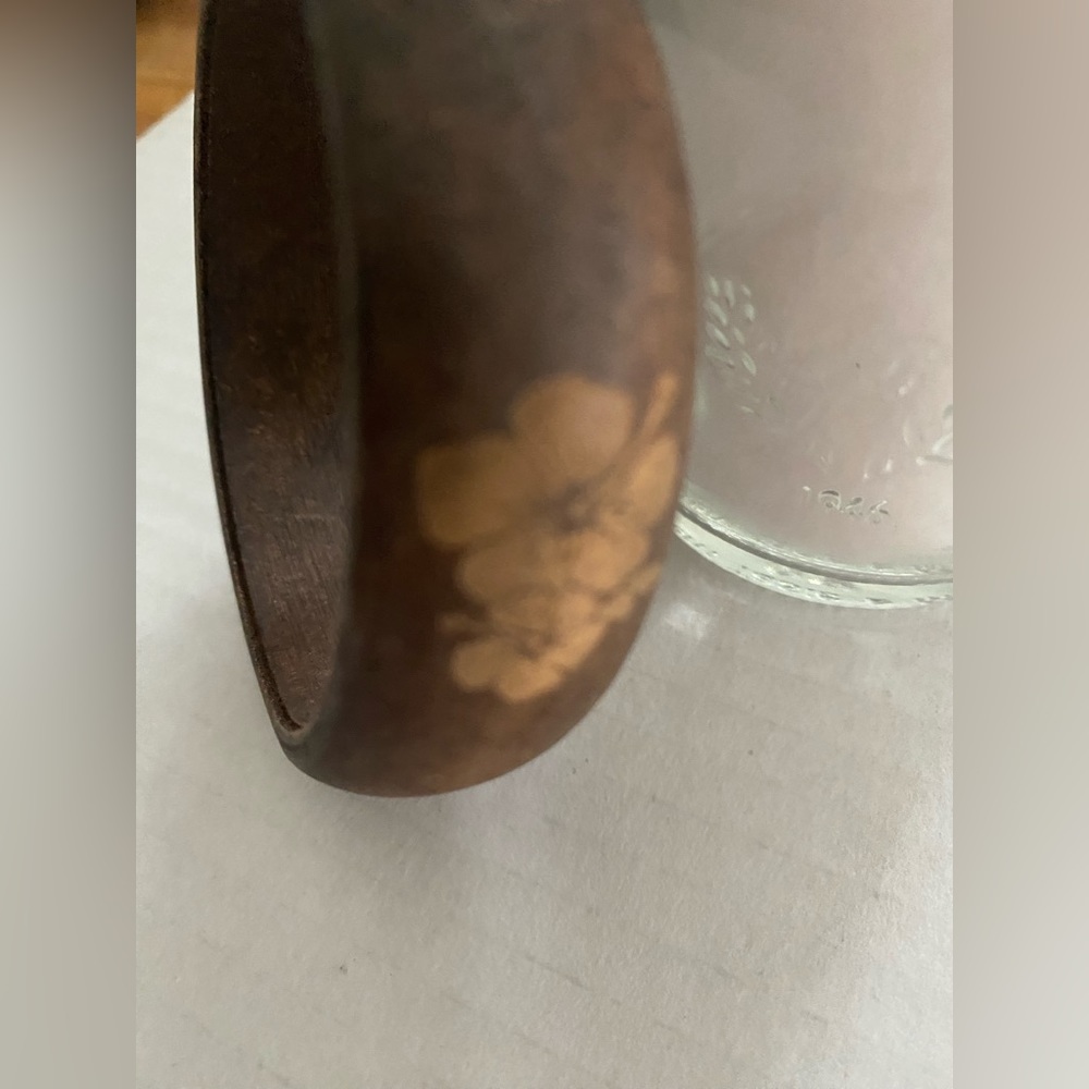 Wooden Bangle - Picture 3 of 3